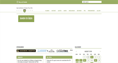 Desktop Screenshot of markusmindegolf.dk